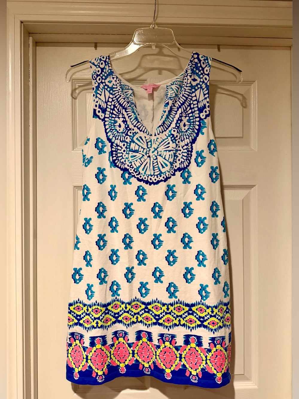 Lilly Pulitzer Harper Shift Dress To The Sea Turtle Engineered